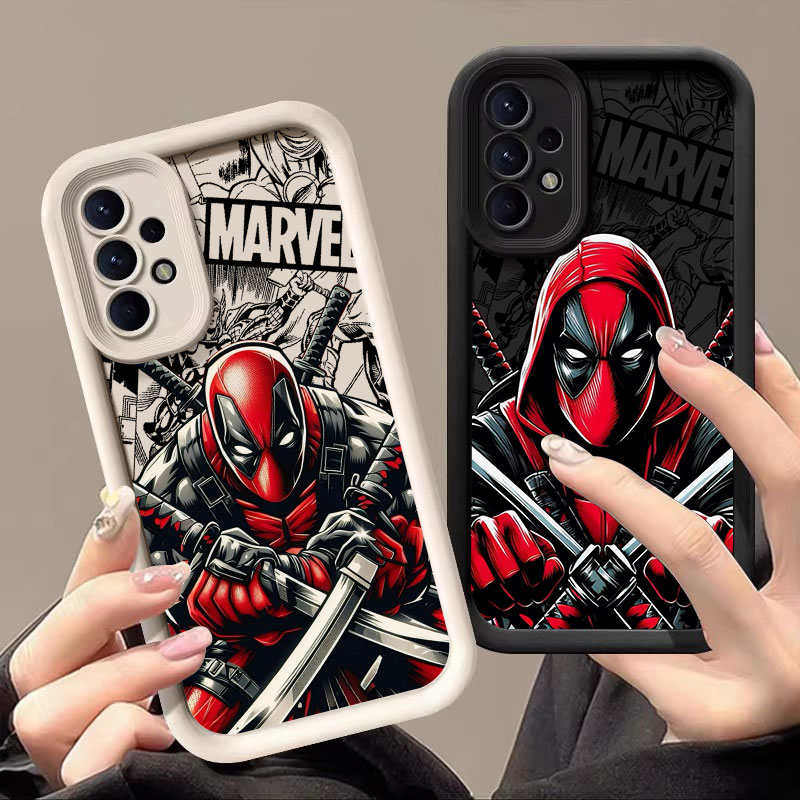 Phone Cases A14 Samsung - Swordsman Deadpool Marvel Case For Samsung