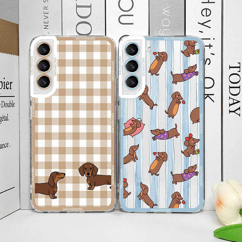 Phone Cases Samsung - Cute Sausage Dog Phone Case for