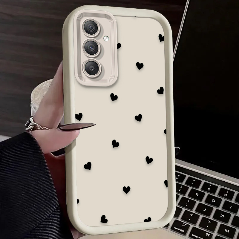 Black Love Heart Bowknot Case  - огляд і ціна Phone Cases Samsung