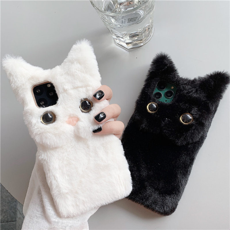 3D Cute Cartoon Cat Furry Plus - огляд і ціна Phone Cases 13