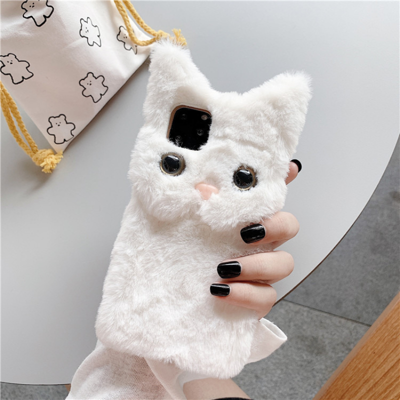 3D Cute Cartoon Cat Furry Plus - огляд і ціна Phone Cases 13