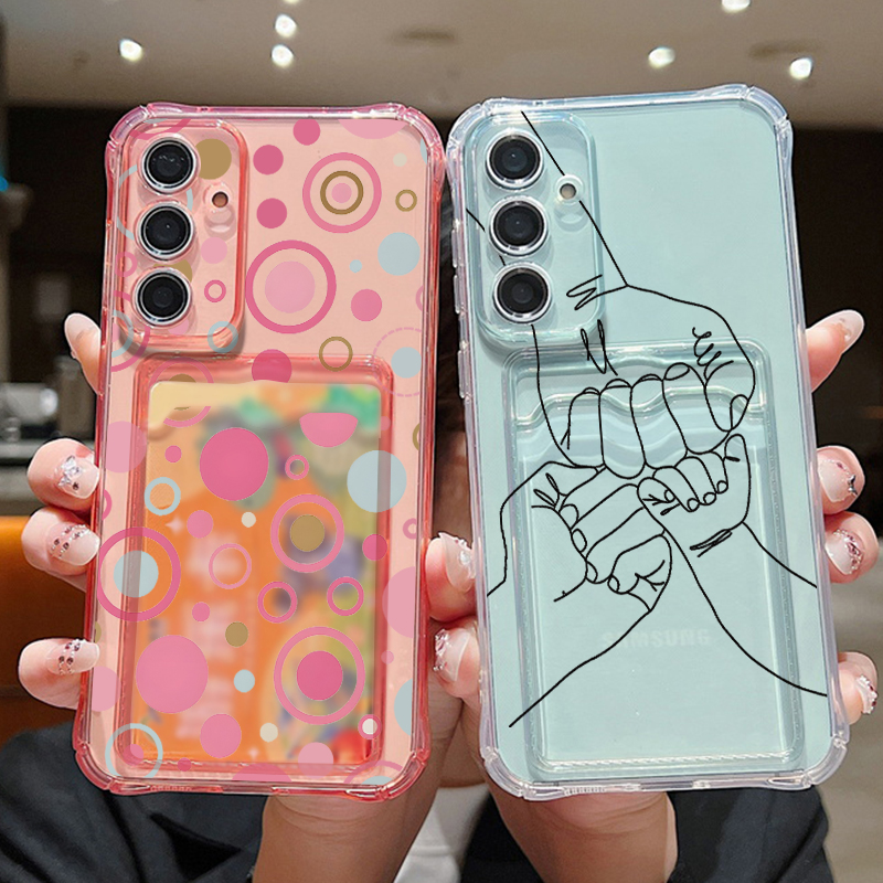 Card Slot Clear Phone Case For - огляд і ціна Phone Cases Galaxy A17