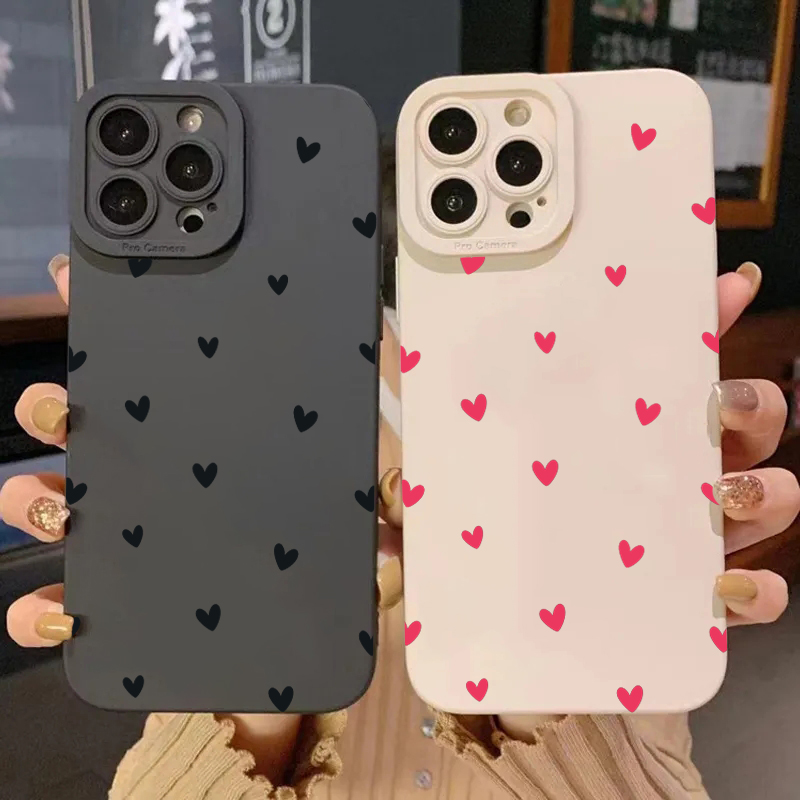Black Love Heart Protector Pho - огляд і ціна Phone Cases Samsung