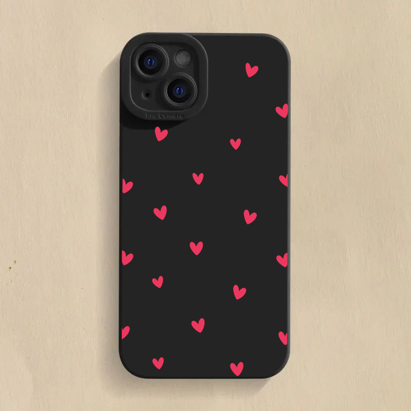 Black Love Heart Protector Pho - огляд і ціна Phone Cases Samsung
