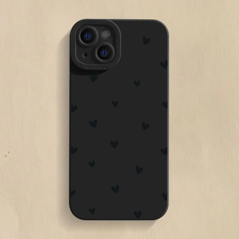 Black Love Heart Protector Pho - огляд і ціна Phone Cases Samsung