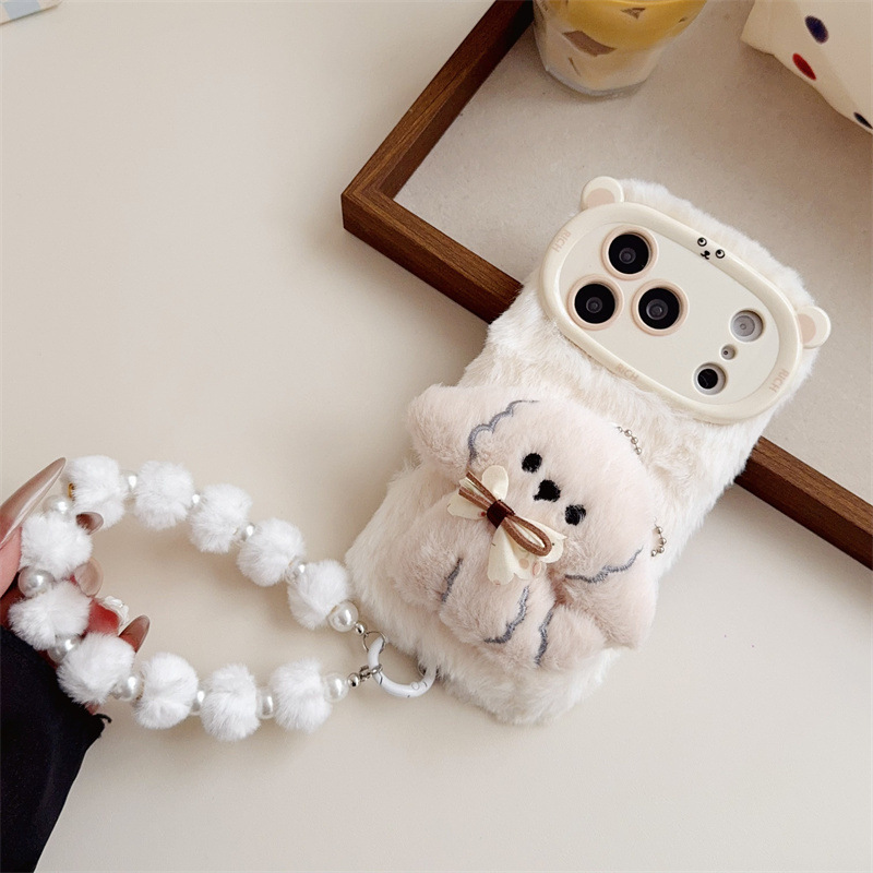 3D Cartoon Bowknot Puppy Warm  - огляд і ціна Phone Cases 13