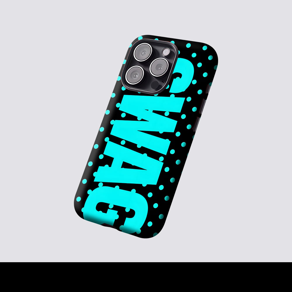 Neon Dots Typo For Magnetic Ph - огляд і ціна Phone Cases Typo