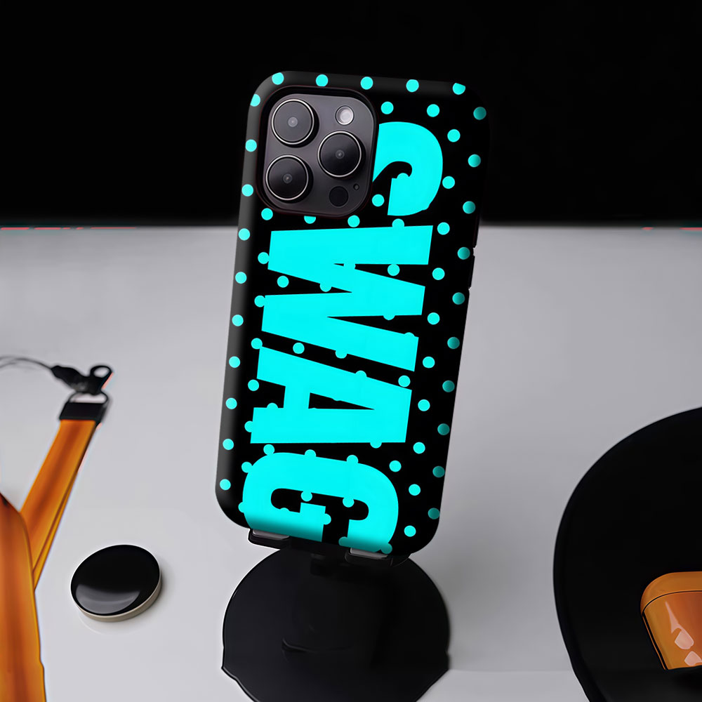 Neon Dots Typo For Magnetic Ph - огляд і ціна Phone Cases Typo