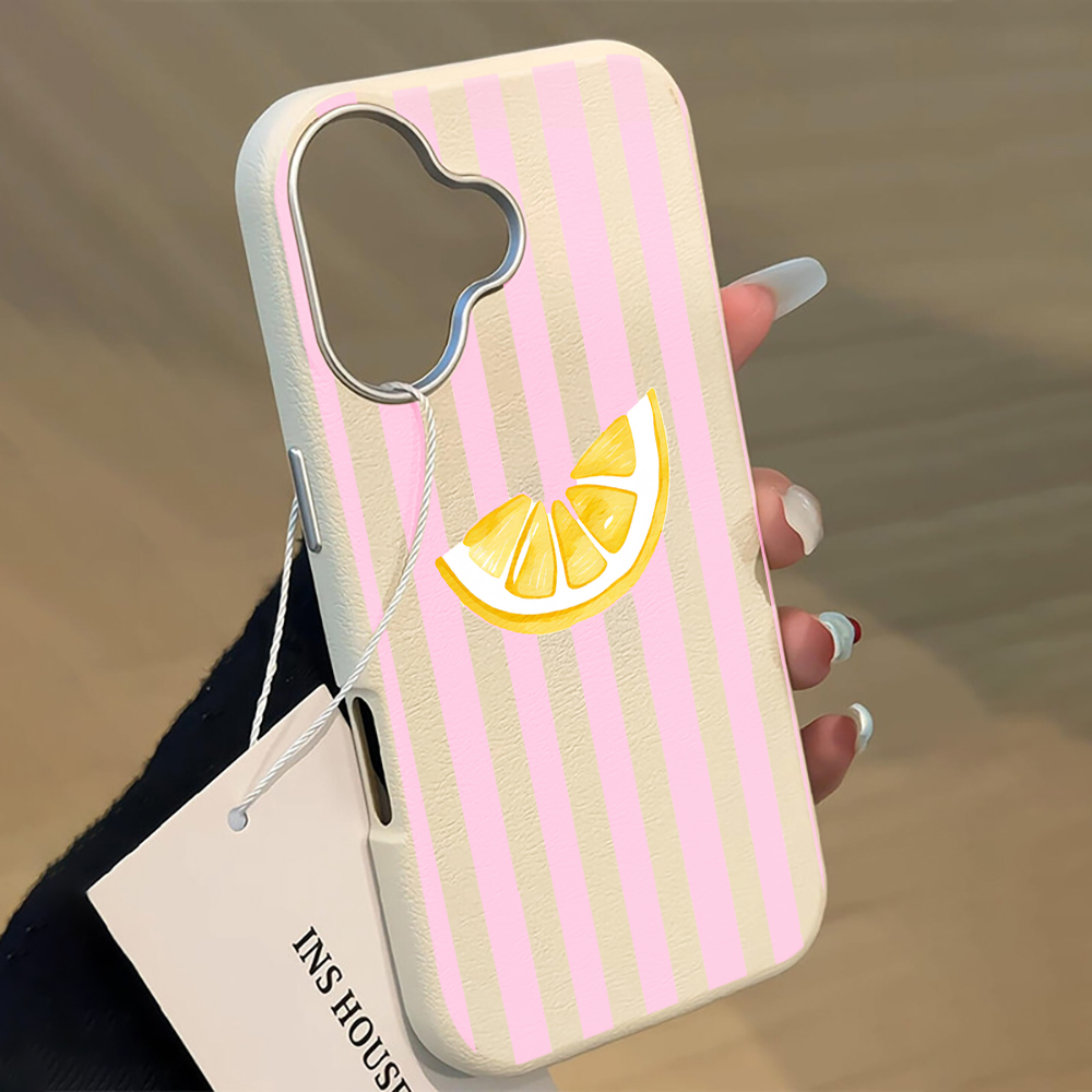 Lemon Pink Stripes Phone Case  - огляд і ціна Phone Cases Xiaomi 14T