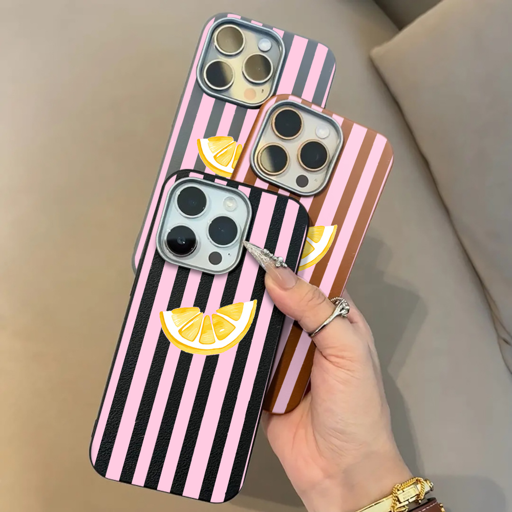 Lemon Pink Stripes Phone Case  - огляд і ціна Phone Cases Xiaomi 14T