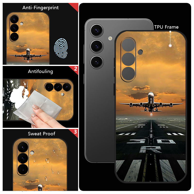 Airplane Print Phone Case For  - огляд і ціна Phone Cases Galaxy A17