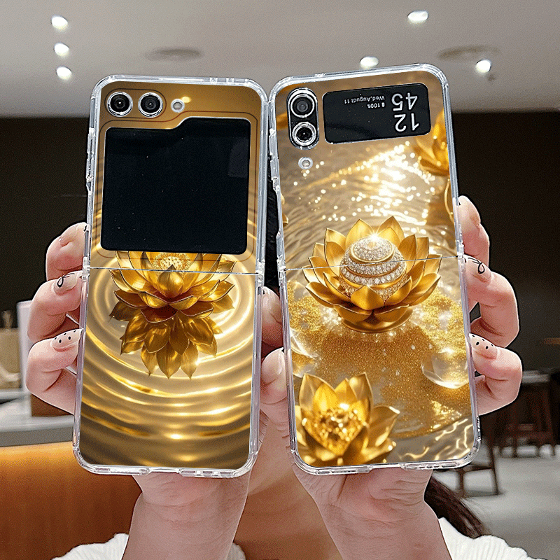 Creative Golden Lotus Flower P - огляд і ціна Phone Cases Z Flip 5