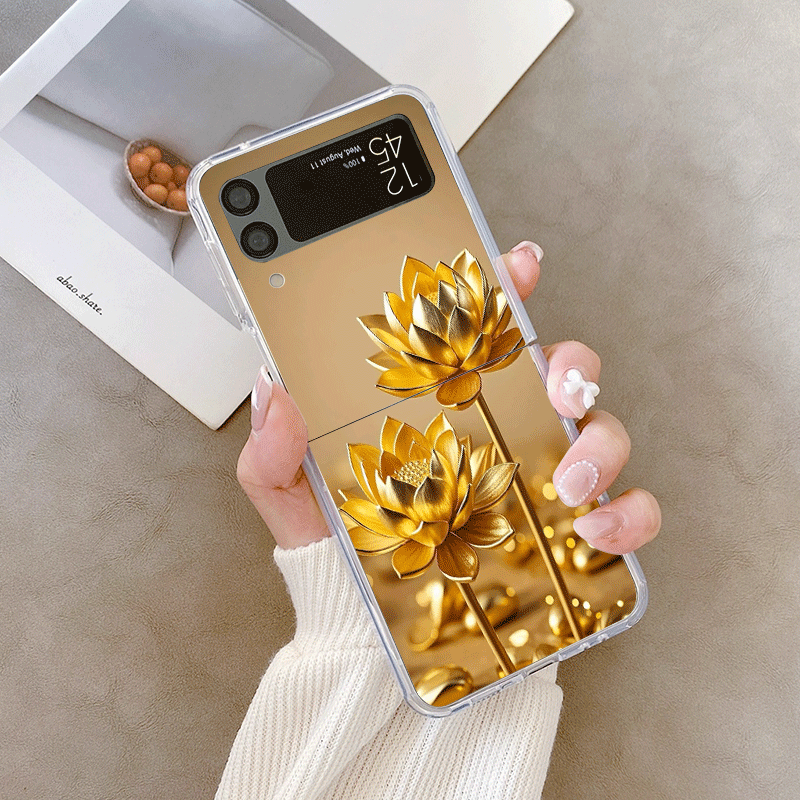 Creative Golden Lotus Flower P - огляд і ціна Phone Cases Z Flip 5