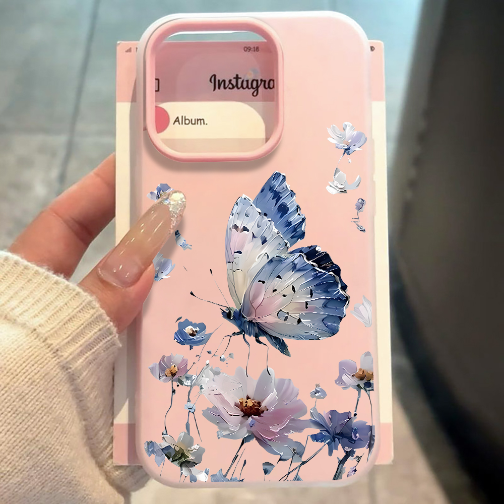 Watercolor Blue Purple Butterf - огляд і ціна Phone Cases Galaxy A17