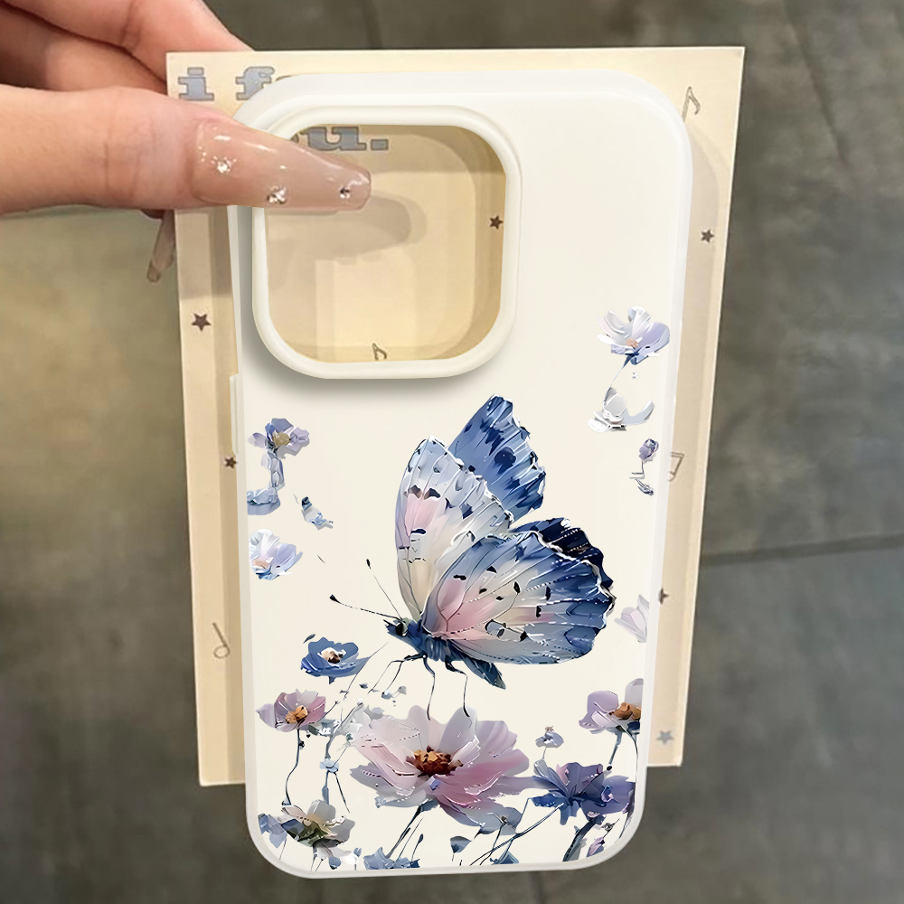 Watercolor Blue Purple Butterf - огляд і ціна Phone Cases Galaxy A17
