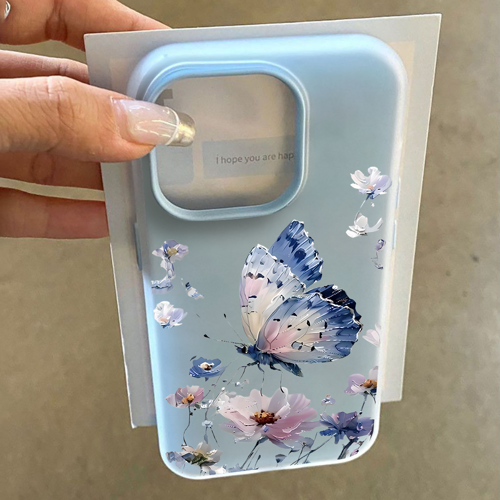 Watercolor Blue Purple Butterf - огляд і ціна Phone Cases Galaxy A17