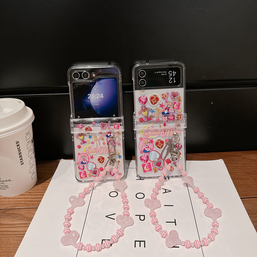 Cute Cartoon Japan Anime Sailo - огляд і ціна Phone Cases Z Flip 5