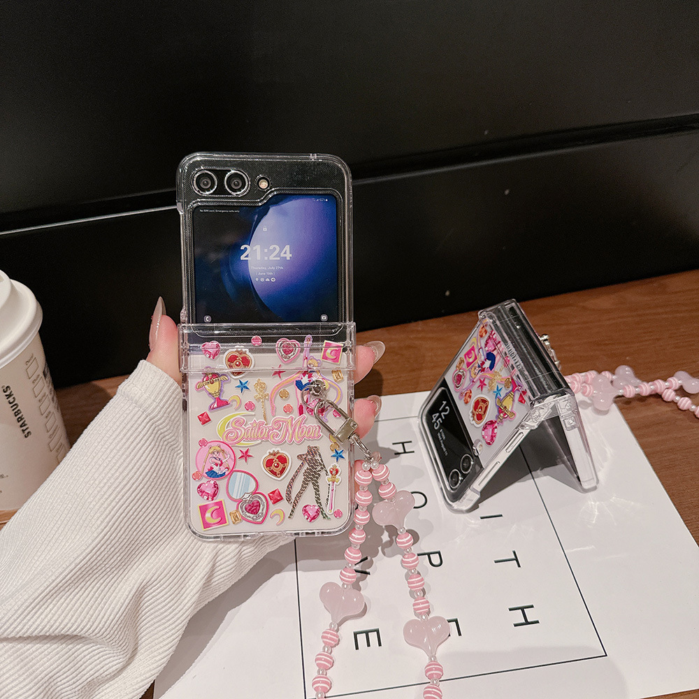 Cute Cartoon Japan Anime Sailo - огляд і ціна Phone Cases Z Flip 5