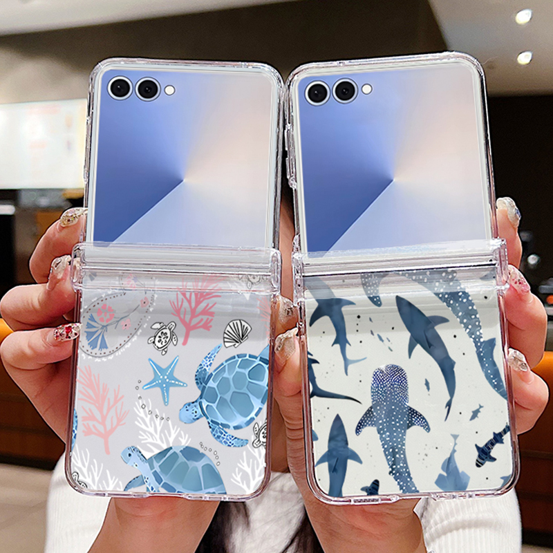 Sharks Shells Phone Case For S - огляд і ціна Phone Cases Z Flip 5