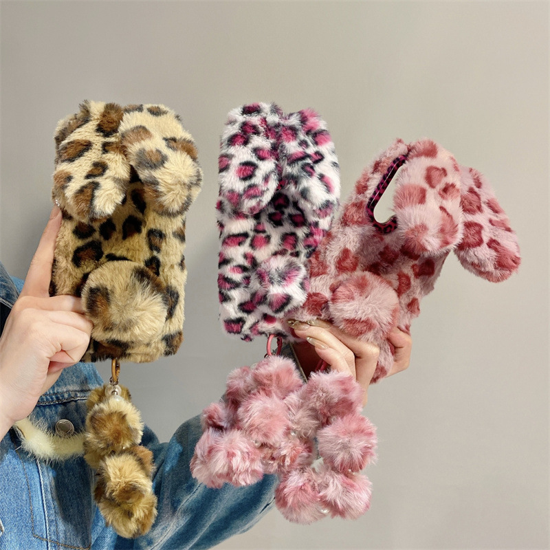 Luxury 3D Leopard Print Rabbit - огляд і ціна Phone Cases Samsung