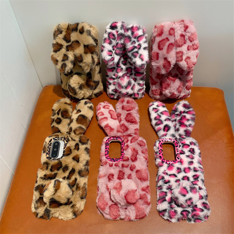 Luxury 3D Leopard Print Rabbit - огляд і ціна Phone Cases Samsung
