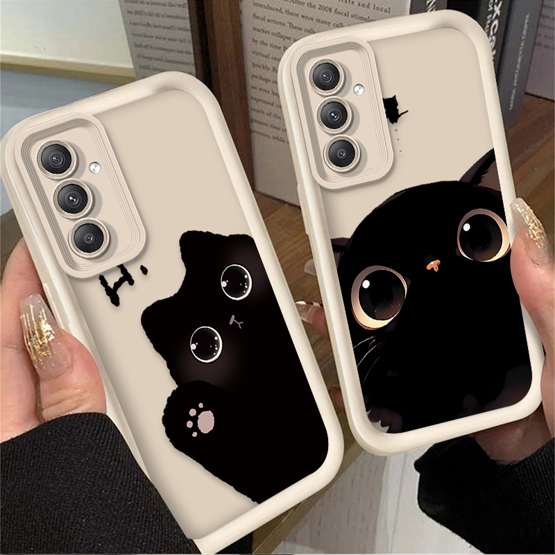 Lovely Big Eyed Cat Phone Case - огляд і ціна Phone Cases A14 Samsung
