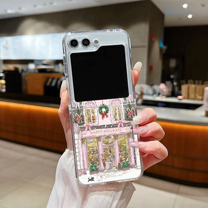 Rural Building Snow Scenery Ch - огляд і ціна Phone Cases Z Flip 5