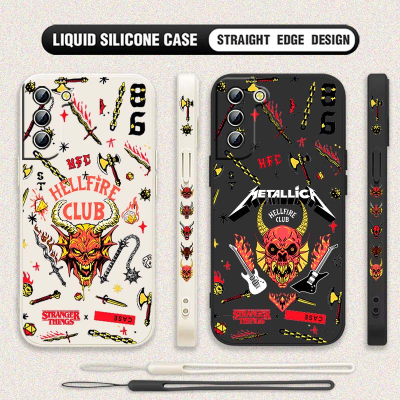 Stranger Things Red Hell Demon - огляд і ціна Phone Cases Samsung