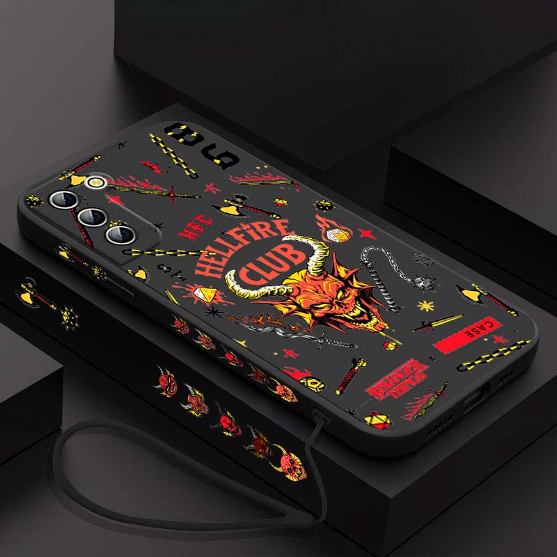 Stranger Things Red Hell Demon - огляд і ціна Phone Cases Samsung