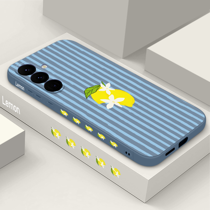 Stripe Lemon Print TPU Phone C - огляд і ціна Phone Cases Galaxy A17