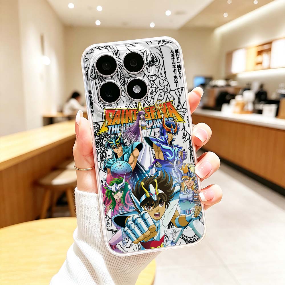 Saint Seiya Anime Cover For Xi - огляд і ціна Phone Cases Xiaomi 14T