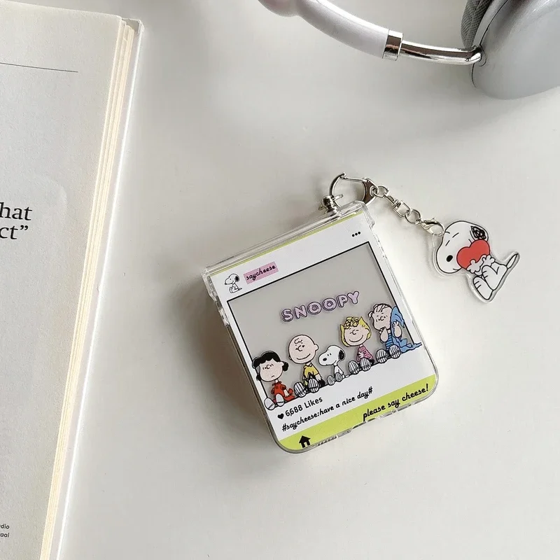 Cute Cartoon Snoopy Charlie Br - огляд і ціна Phone Cases Z Flip 5