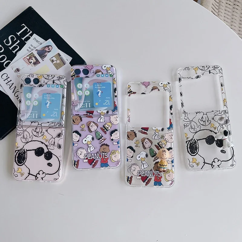 Cute Cartoon Snoopy Charlie Br - огляд і ціна Phone Cases Z Flip 5