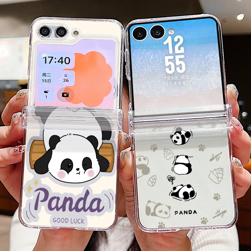 Cartoon Panda Printed Phone Ca - огляд і ціна Phone Cases Z Flip 5