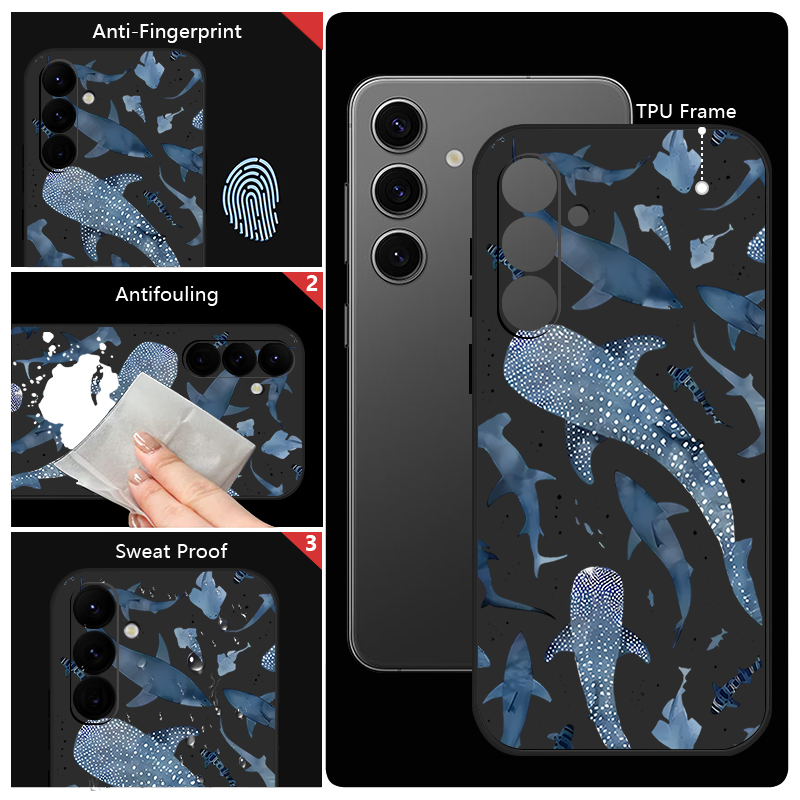 Whale Pattern Lanyard Case For - огляд і ціна Phone Cases A14 Samsung