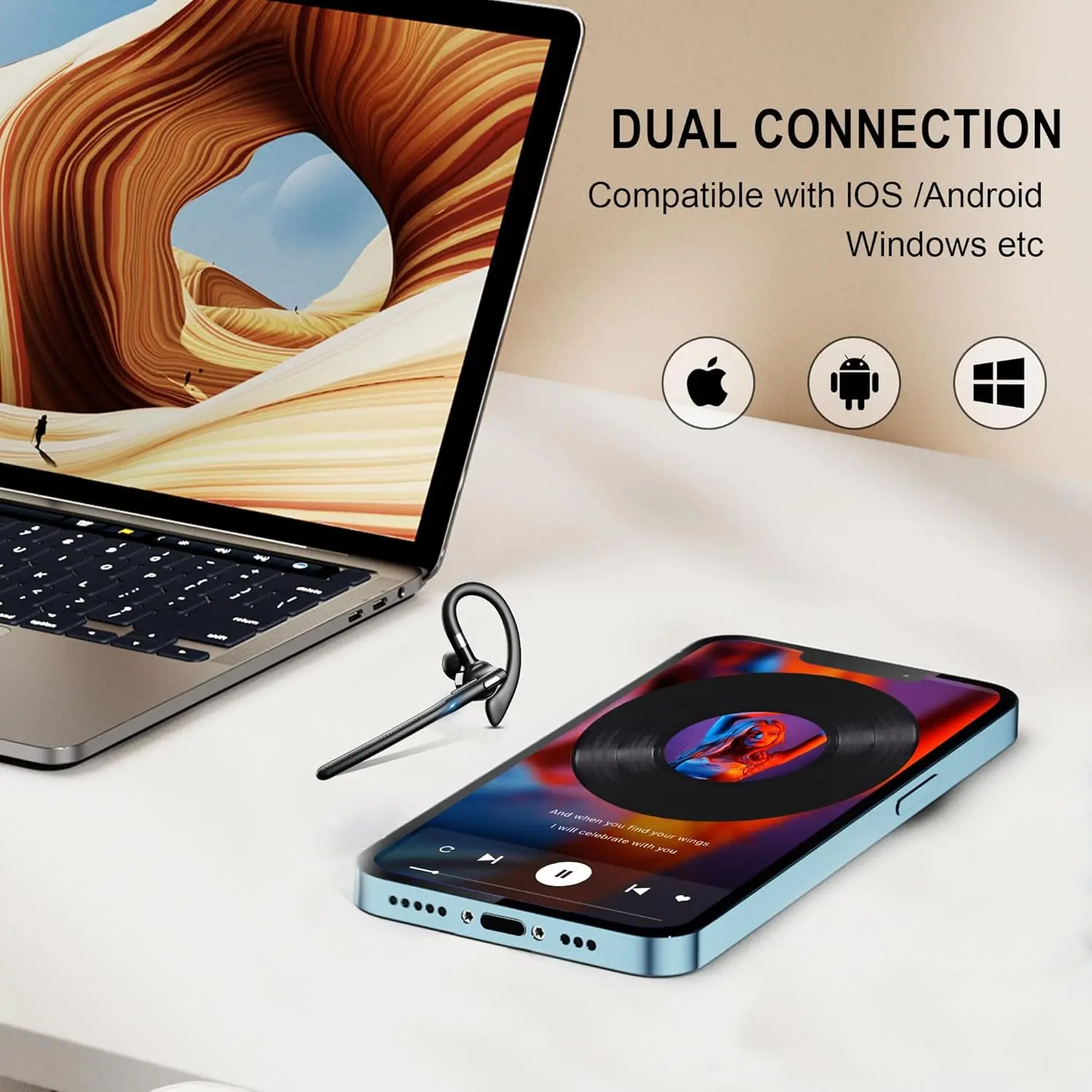 Bluetooth Headset Wireless Hea - огляд і ціна Phone Cases Officeworks