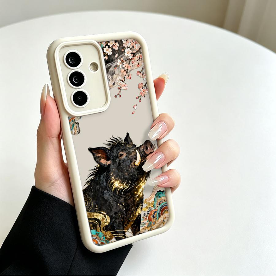 Cartoon Crane Wild Boar Phone  - огляд і ціна Phone Cases Galaxy A17