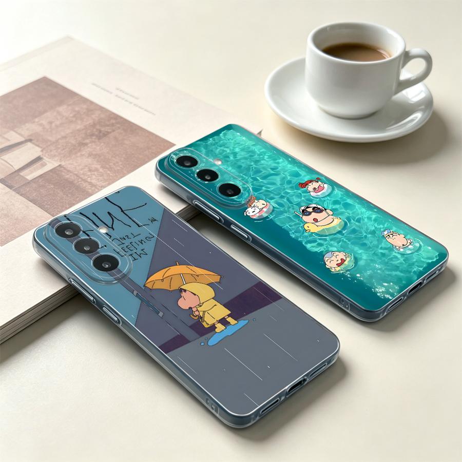 Yellow Umbrella Boy Phone Cove - огляд і ціна Phone Cases A14 Samsung
