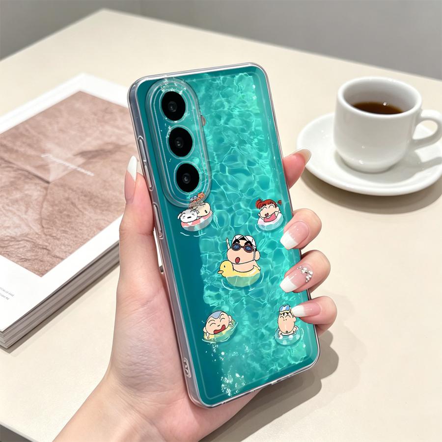 Yellow Umbrella Boy Phone Cove - огляд і ціна Phone Cases A14 Samsung