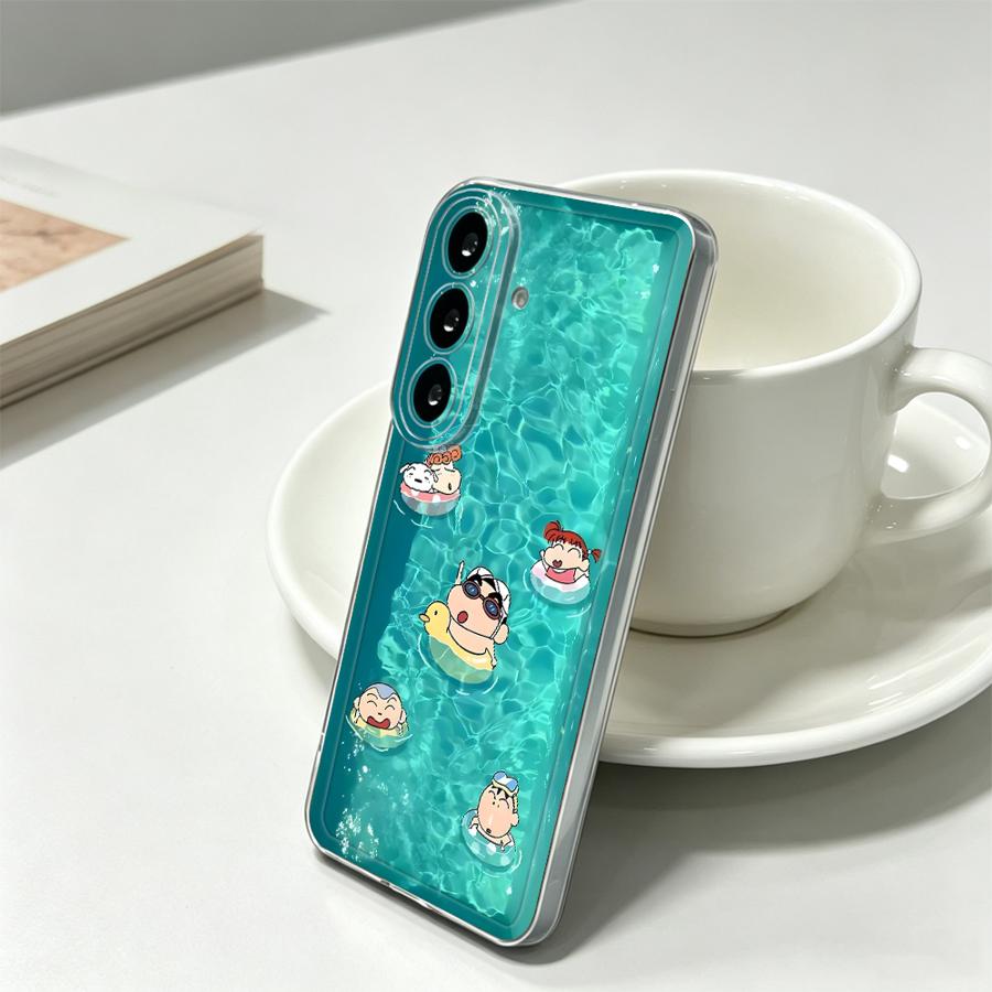 Yellow Umbrella Boy Phone Cove - огляд і ціна Phone Cases A14 Samsung