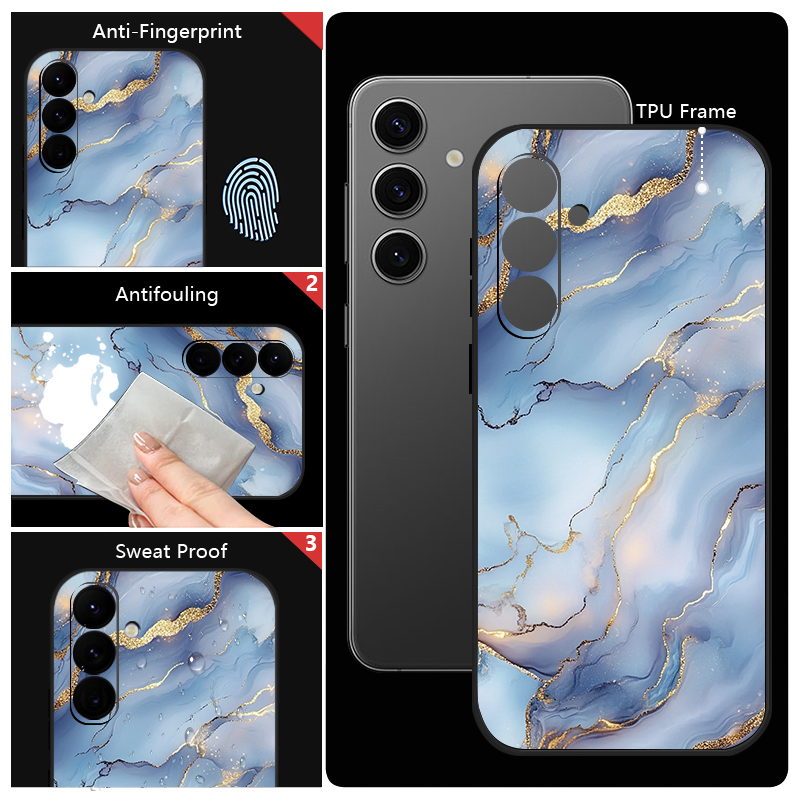 Marble Print Soft TPU Lanyard  - огляд і ціна Phone Cases Galaxy A17