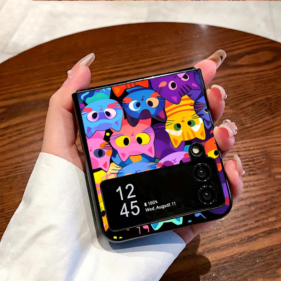 Full Cover Cat Phone Cover Cas - огляд і ціна Phone Cases Z Flip 5